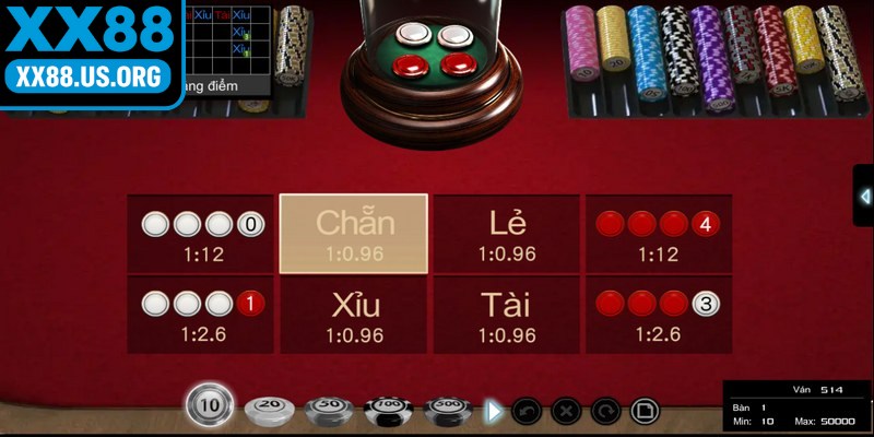 Trải nghiệm xóc đĩa online chất lượng tại XX88