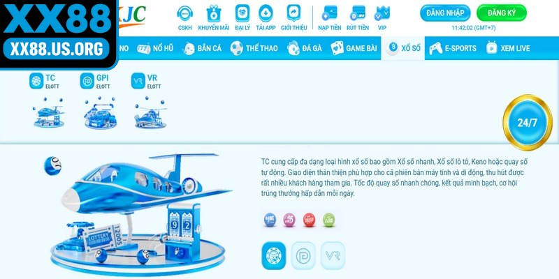 Xổ số XX88 là sảnh game hàng đầu dành cho người chơi yêu thích cá cược