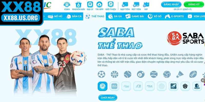 Thể thao XX88 cho bet thủ hòa cùng các trận đấu đỉnh cao