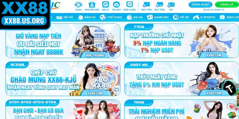 Trải nghiệm XX88 bạn được nhận thưởng khủng từ các chương trình ưu đãi